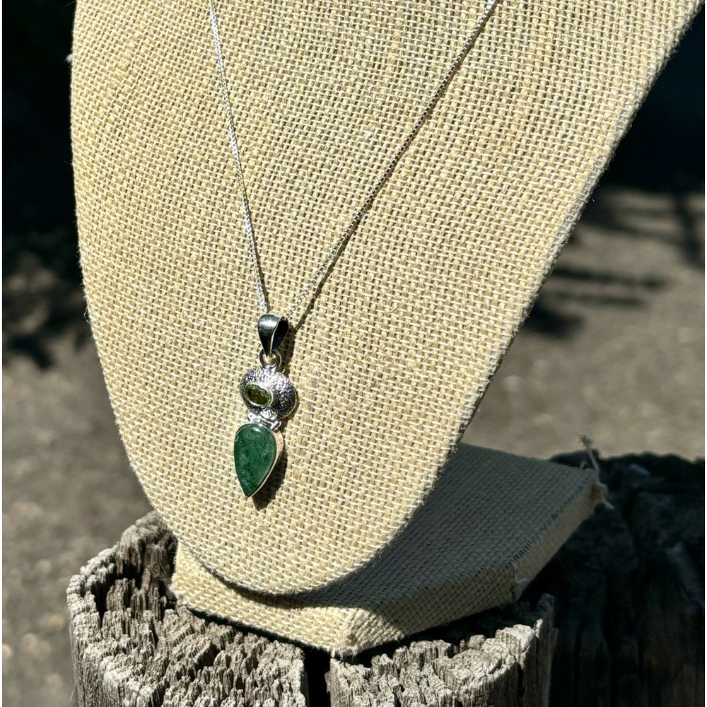 Adventurine & Peridot Necklace - image 7